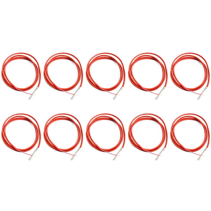 Food X - 10X2 Draad Pt1000 Temperatuur Sensor Thermistor