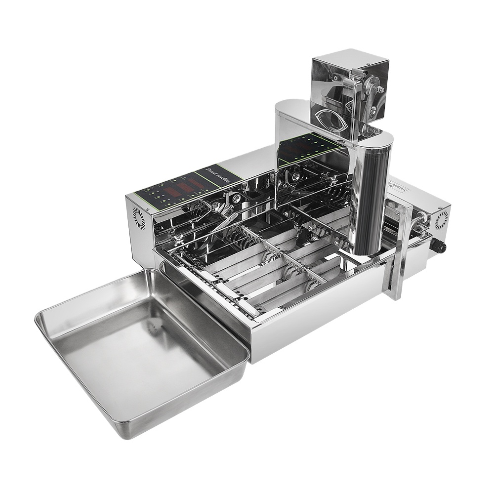 Food Processor Snacks - Automatische Donut Maker Snack Maker RVS