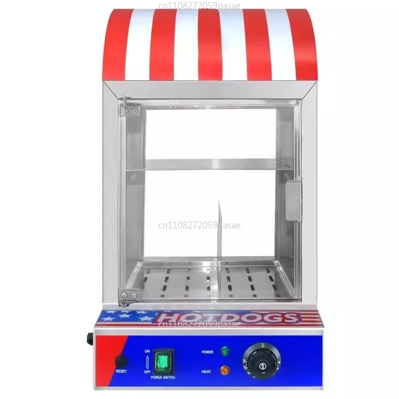 Food Processor Snacks - Commerciële automatische hotdogbroodjeswarmer Efficiënte keukenmachine voor