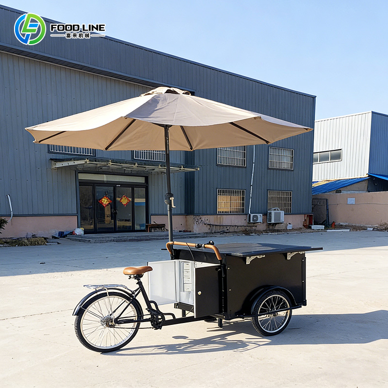Food Sweet Snacks - Mini-ijskar Mobiele snoepkar Draagbare straatvoedseltrailer voor