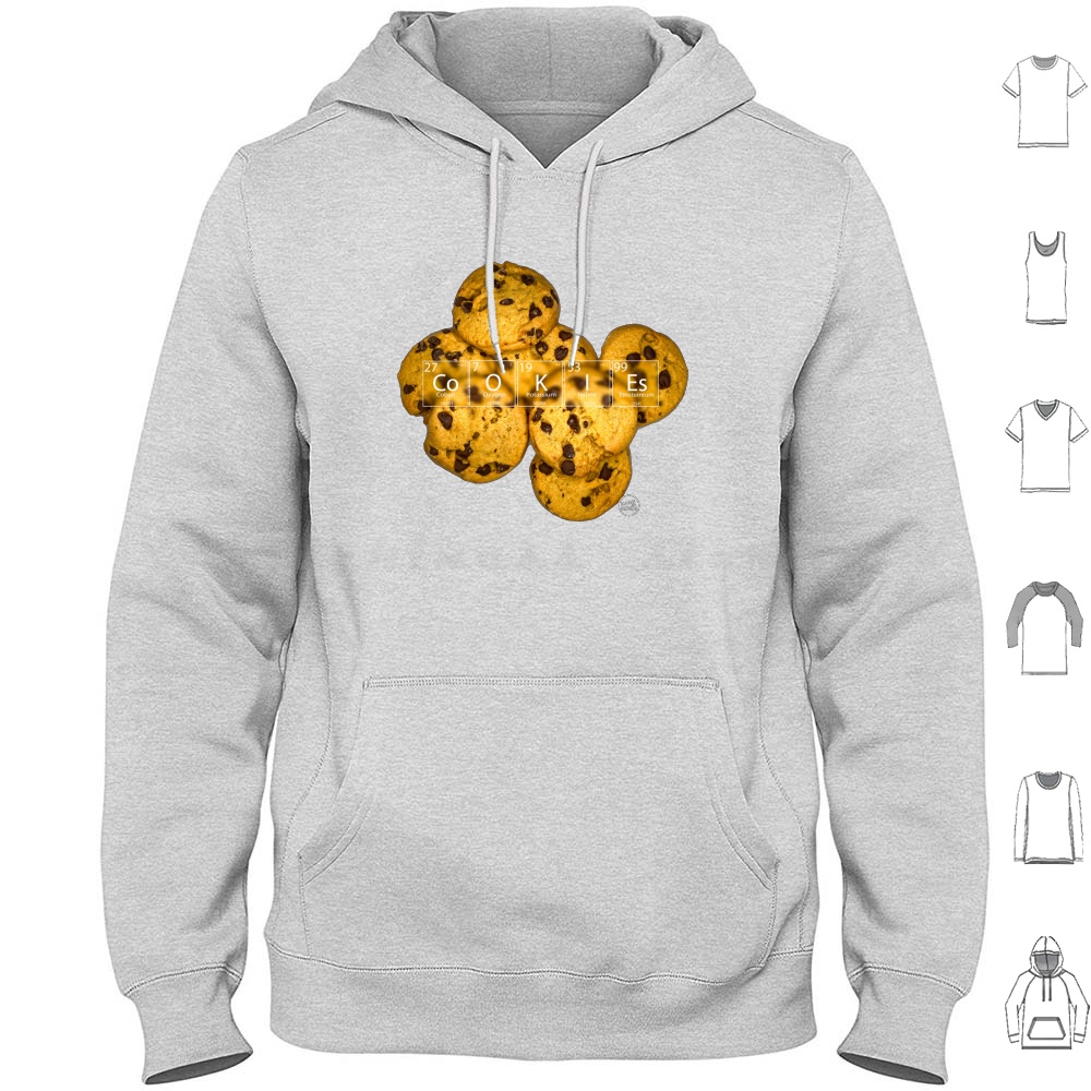 Food Sweet Snacks - Koekjes Hoodies Lange mouw Koekjes Voedsel