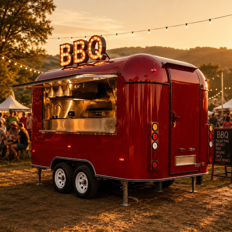 Food Truck With Snacks - Foodtruck, straatcatering, op maat gemaakte ijsjes,