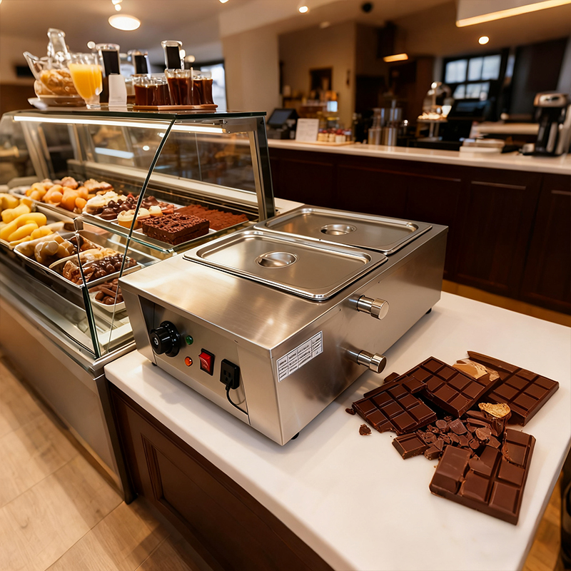 Roestvrijstalen chocoladesmelt - Food Processor Snacks recensie en prijs