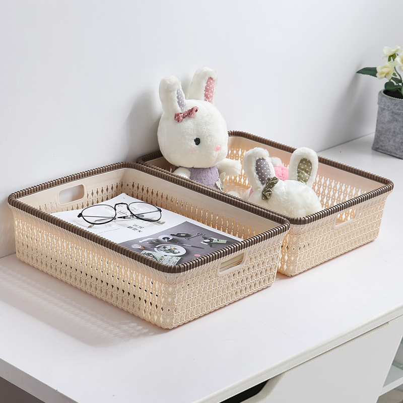 Plastic rieten stijl opbergman - Food Snacks Items recensie en prijs