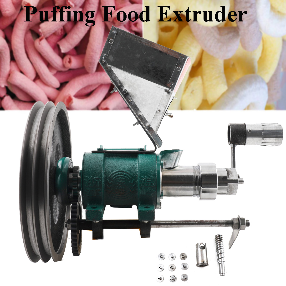 25Kg/u Snack Extruder Maïs Rij - Food Processor Snacks recensie en prijs