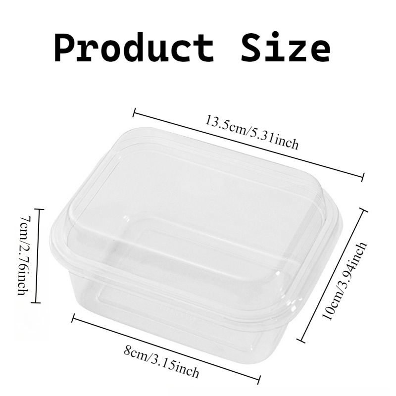 10/20 Stuks Wegwerp Vierkante  - Food Snacks Packaging recensie en prijs