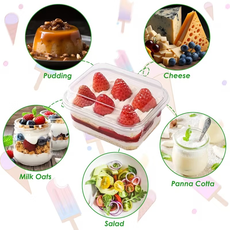 10/20 Stuks Wegwerp Vierkante  - Food Snacks Packaging recensie en prijs