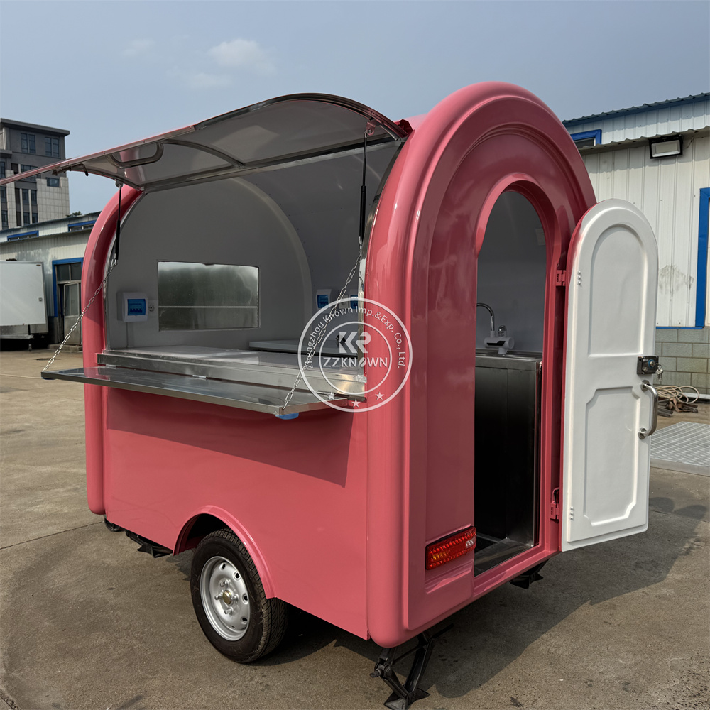 Concessietrailer, mobiele snac - Food Truck With Snacks recensie en prijs