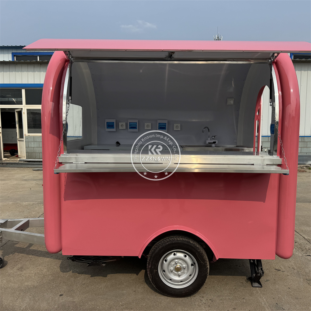 Concessietrailer, mobiele snac - Food Truck With Snacks recensie en prijs