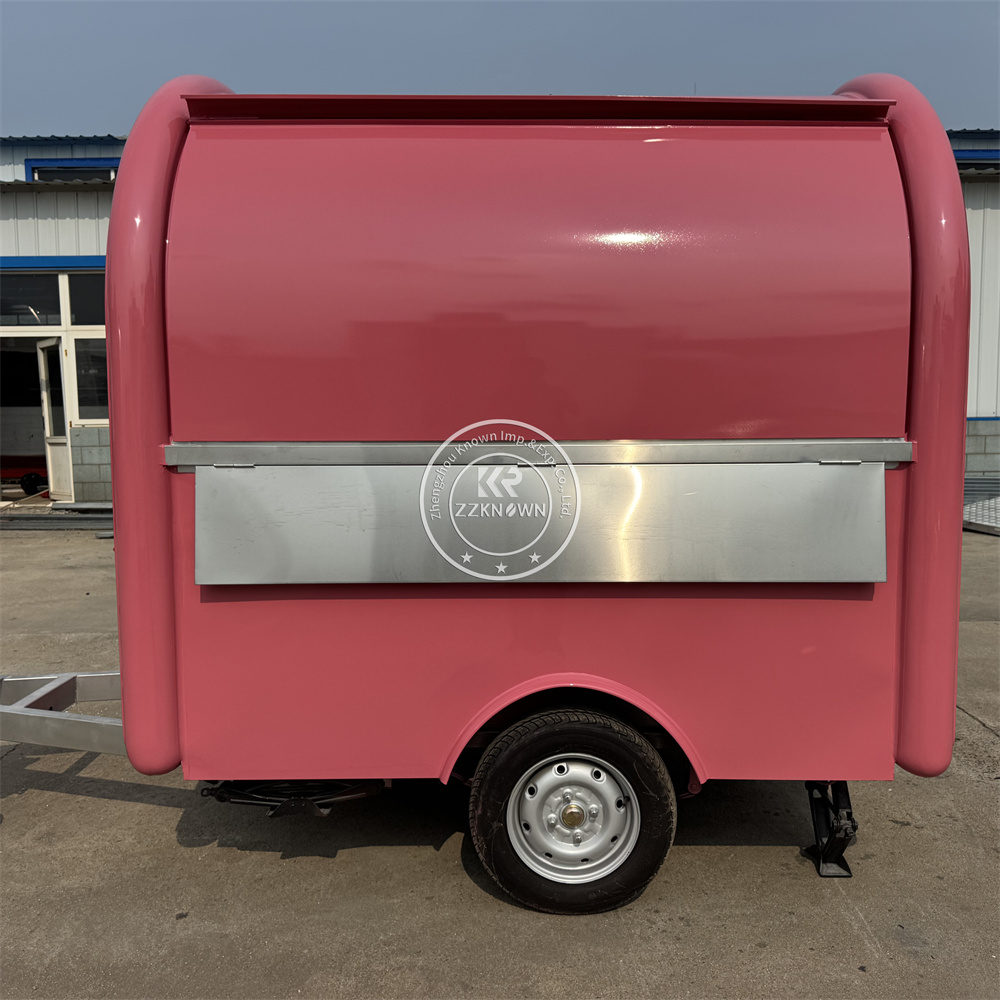 Concessietrailer, mobiele snac - Food Truck With Snacks recensie en prijs