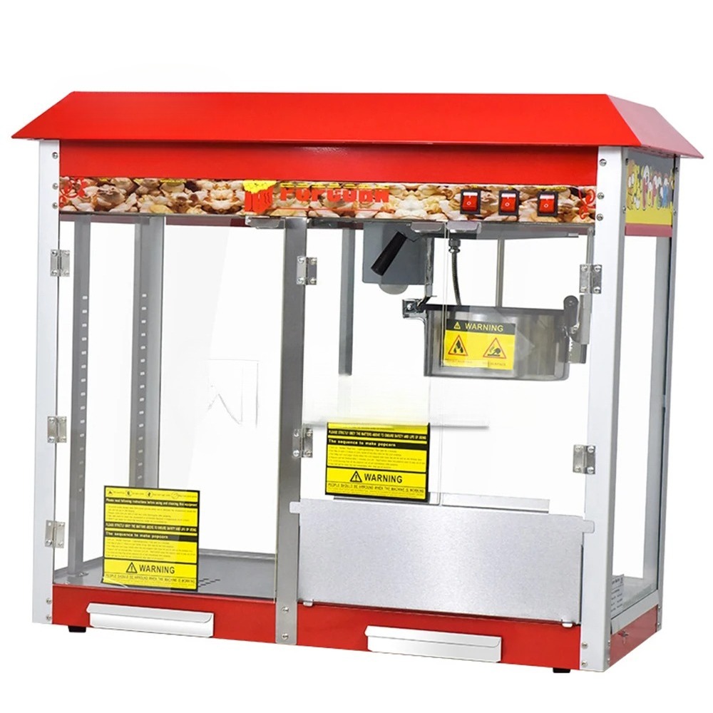 Commerciële popcornmachine voo - Food Processor Snacks recensie en prijs