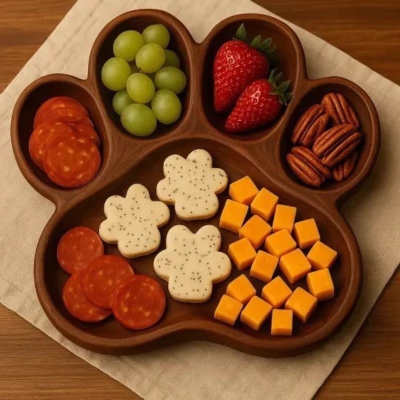Houten Octopus Dienblad, Multi - Food Snacks Items recensie en prijs