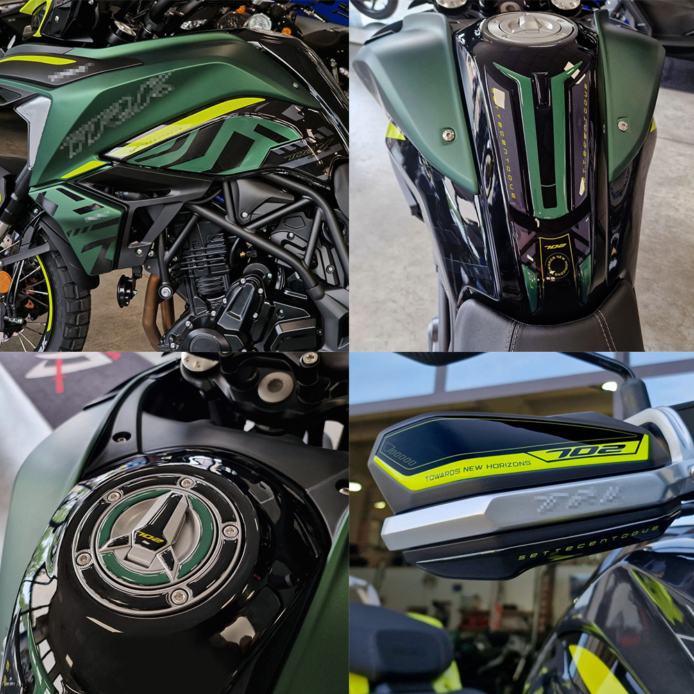 3D Sticker Trk702x Motorfiets  - Food X recensie en prijs